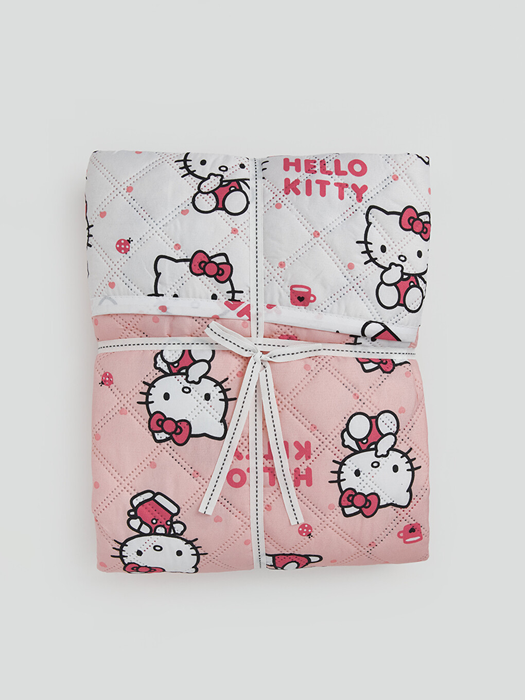 Mbulesë Krevati Teke E Stampuar Hello Kitty-1