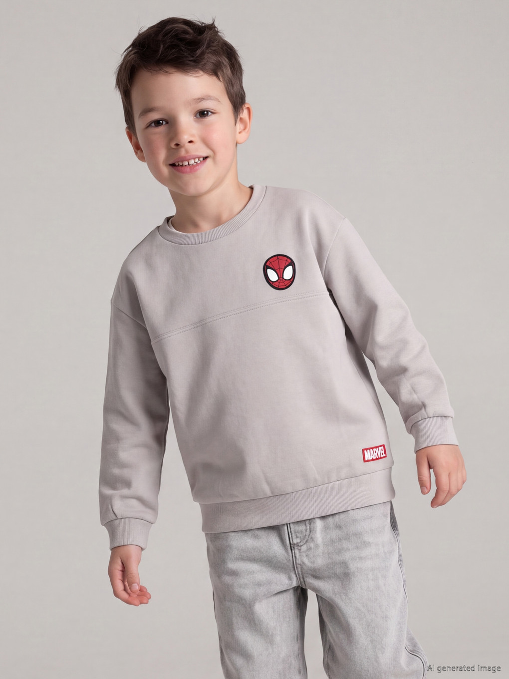  Spider-Man Erkek Çocuk Sweatshirt