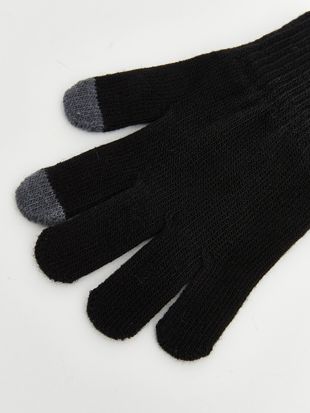 Junge Anthrazit Handschuhe-3