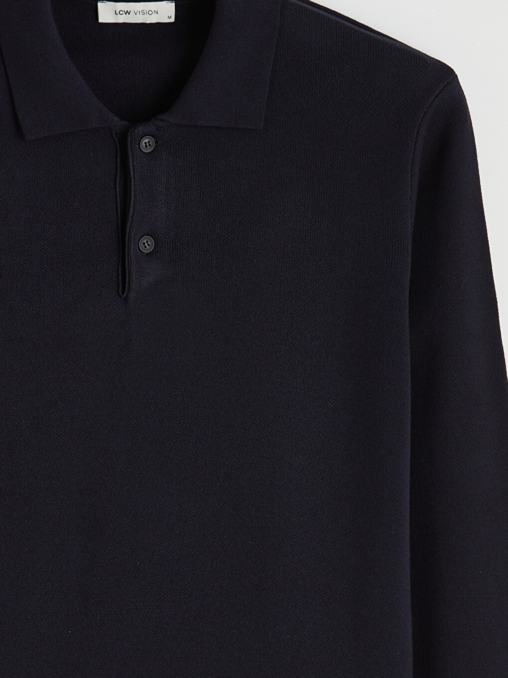 Polo Collar Men's Knitwear Sweater-5
