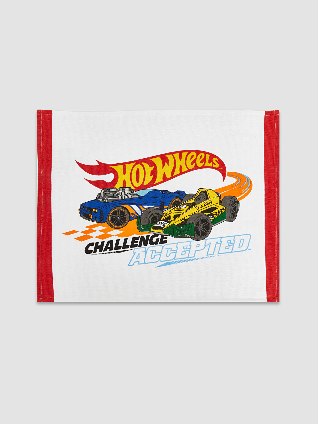 Pecetë Kuzhine Pambuku Me Stampim Hot Wheels, 2 Copë, 40x50 Cm-4