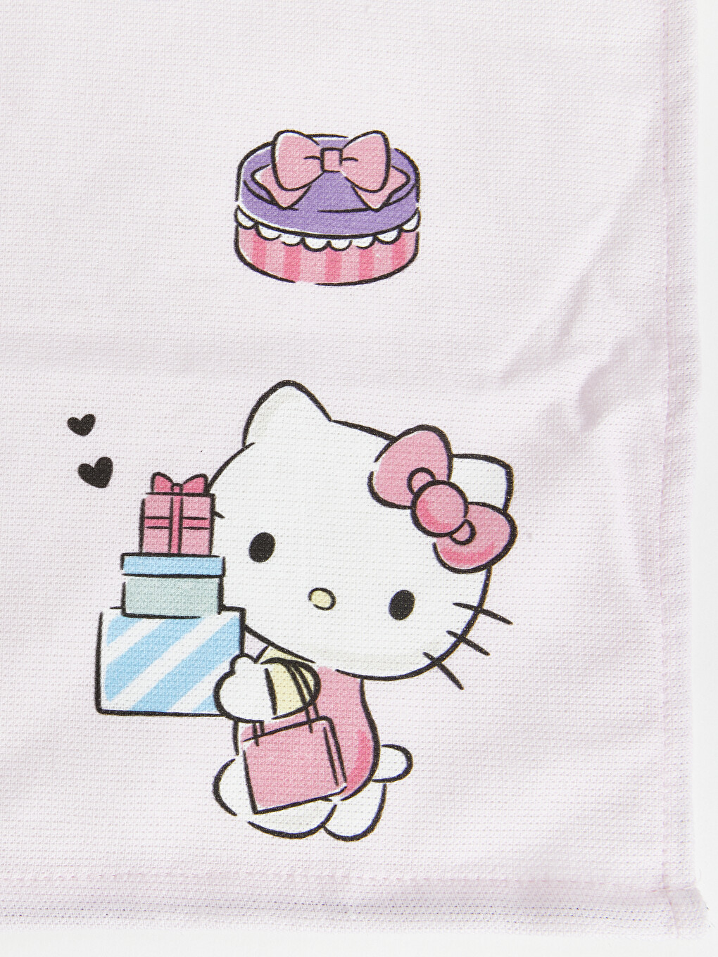 Hello Kitty Ve Friends Baskılı Pamuklu Kurulama Bezi 40x50 Cm 2'li-6