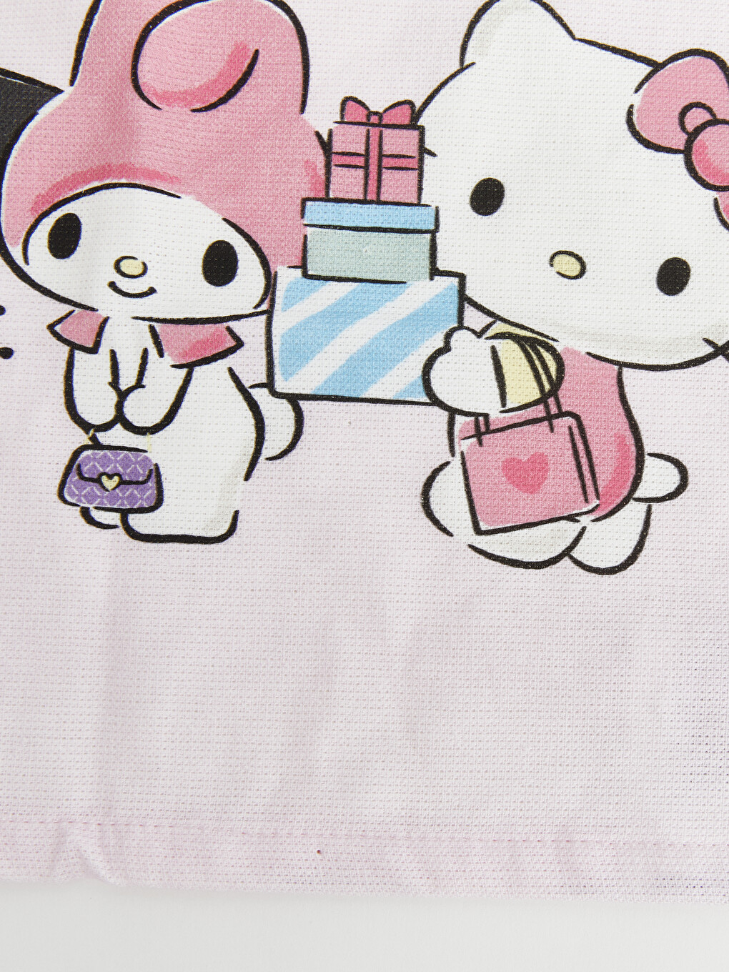 Hello Kitty Ve Friends Baskılı Pamuklu Kurulama Bezi 40x50 Cm 2'li-7