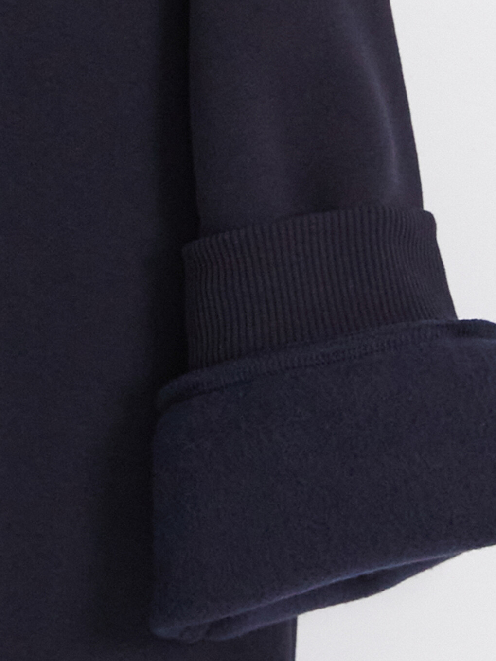 Lacivert Bisiklet Yaka Erkek Çocuk Sweatshirt-2