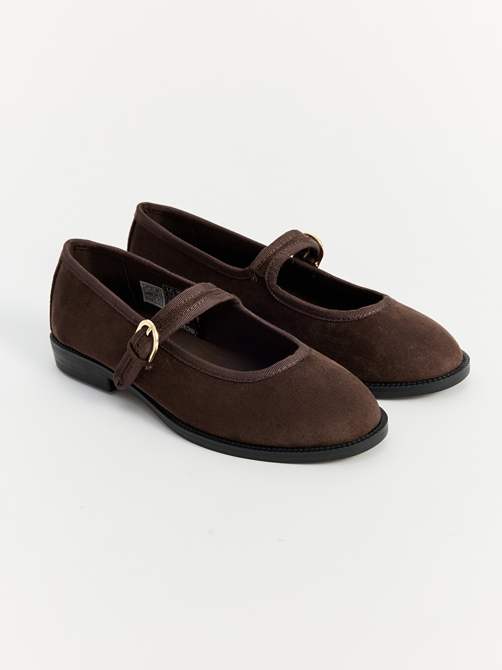 Faux Suede Women's Ballet Flats