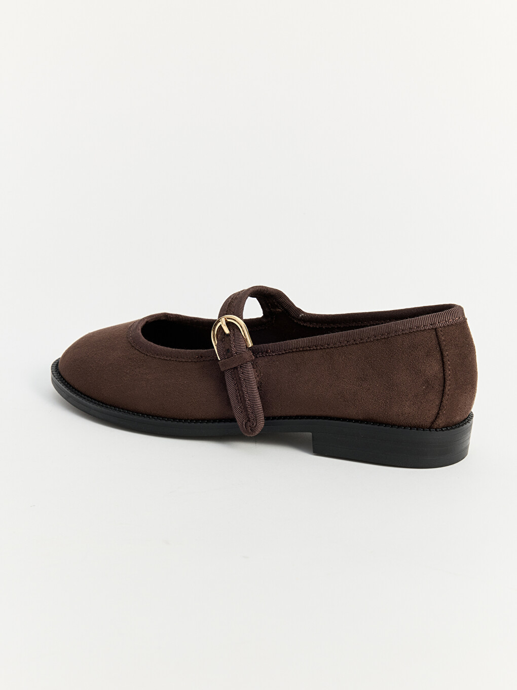 Faux Suede Women's Ballet Flats-1