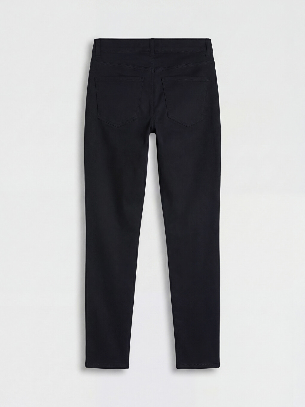 Siyah Yüksek Bel Süper Skinny Fit Kadın Jean Pantolon-5