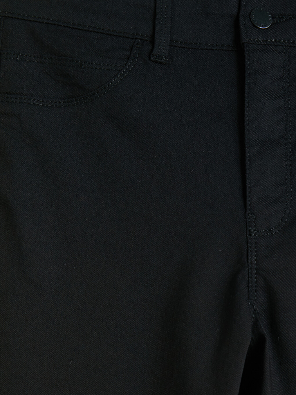 Siyah Yüksek Bel Süper Skinny Fit Kadın Jean Pantolon-6