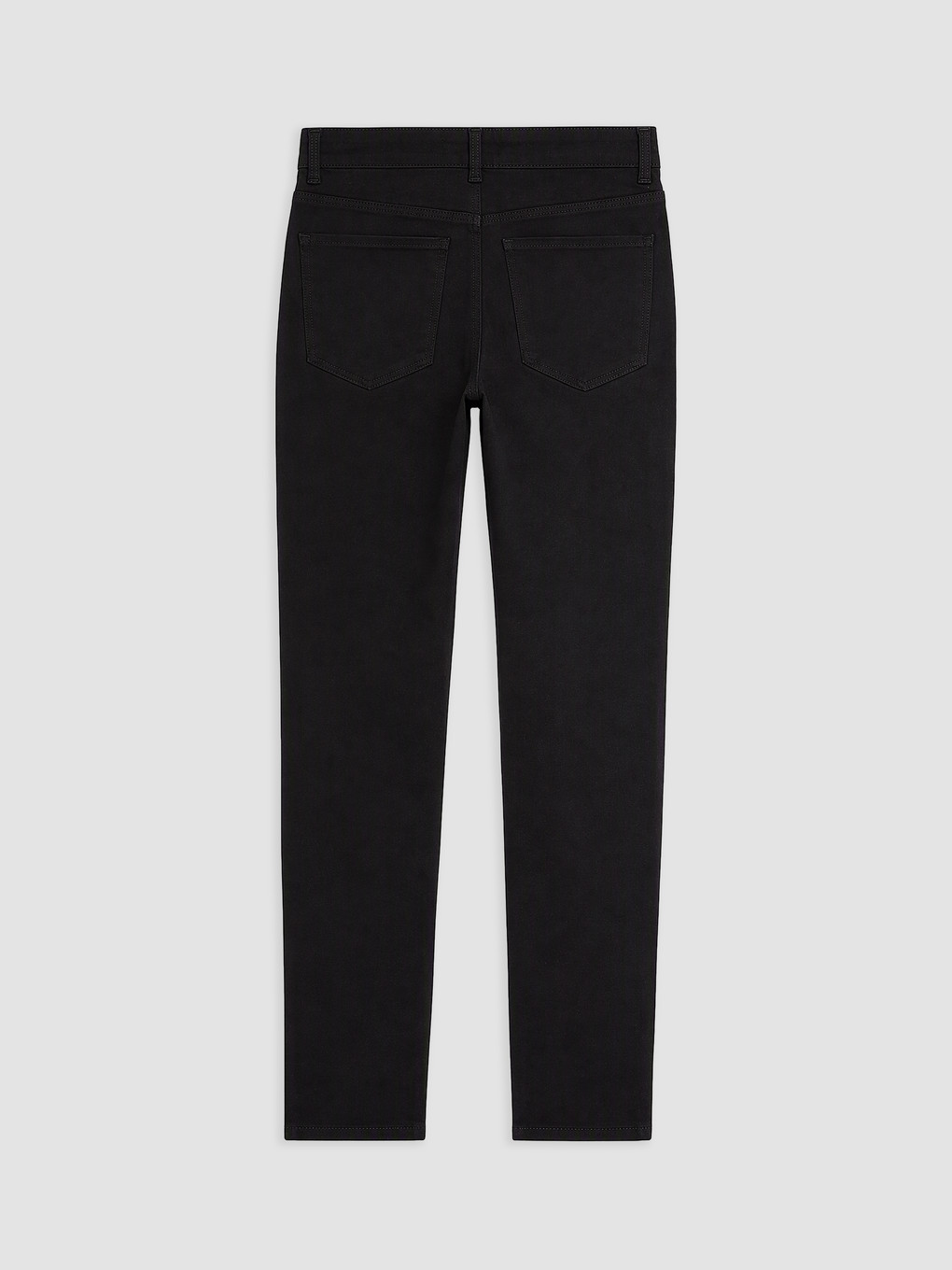 Siyah Yüksek Bel Süper Skinny Fit Kadın Jean Pantolon-5