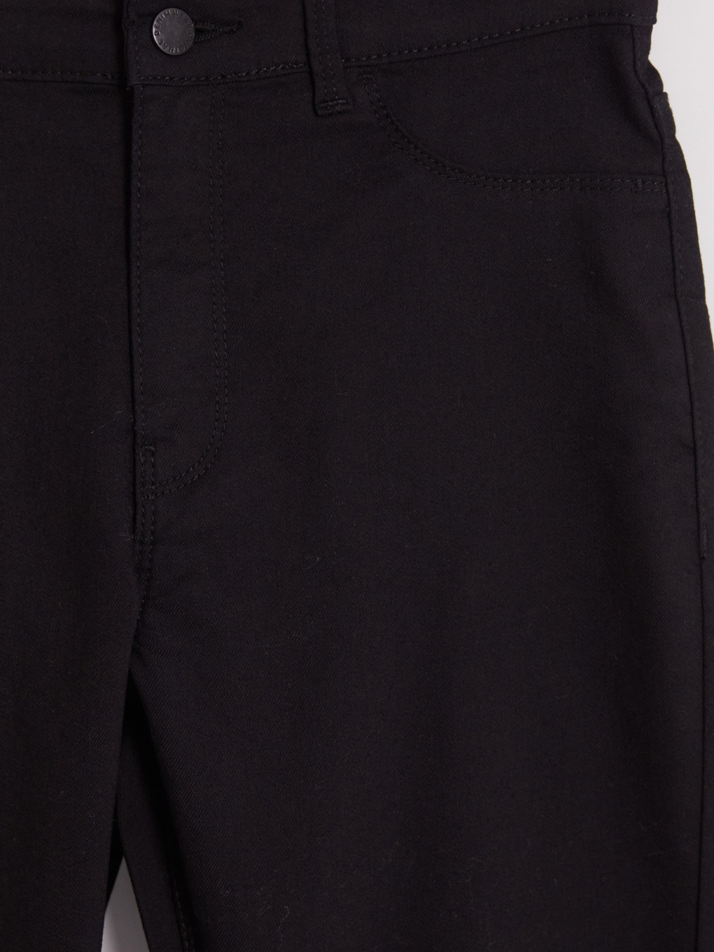 Siyah Yüksek Bel Süper Skinny Fit Kadın Jean Pantolon-6