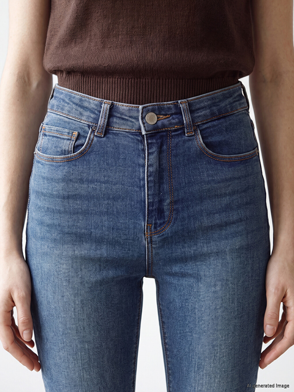 İndigo Jüpiter Süper Skinny Fit Kadın Jean Pantolon-2