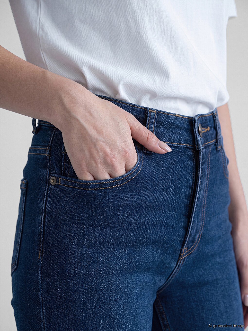 İndigo Jüpiter Süper Skinny Fit Kadın Jean Pantolon-2