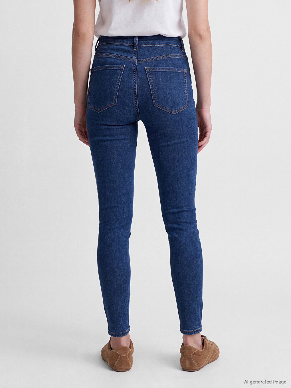 İndigo Jüpiter Süper Skinny Fit Kadın Jean Pantolon-3
