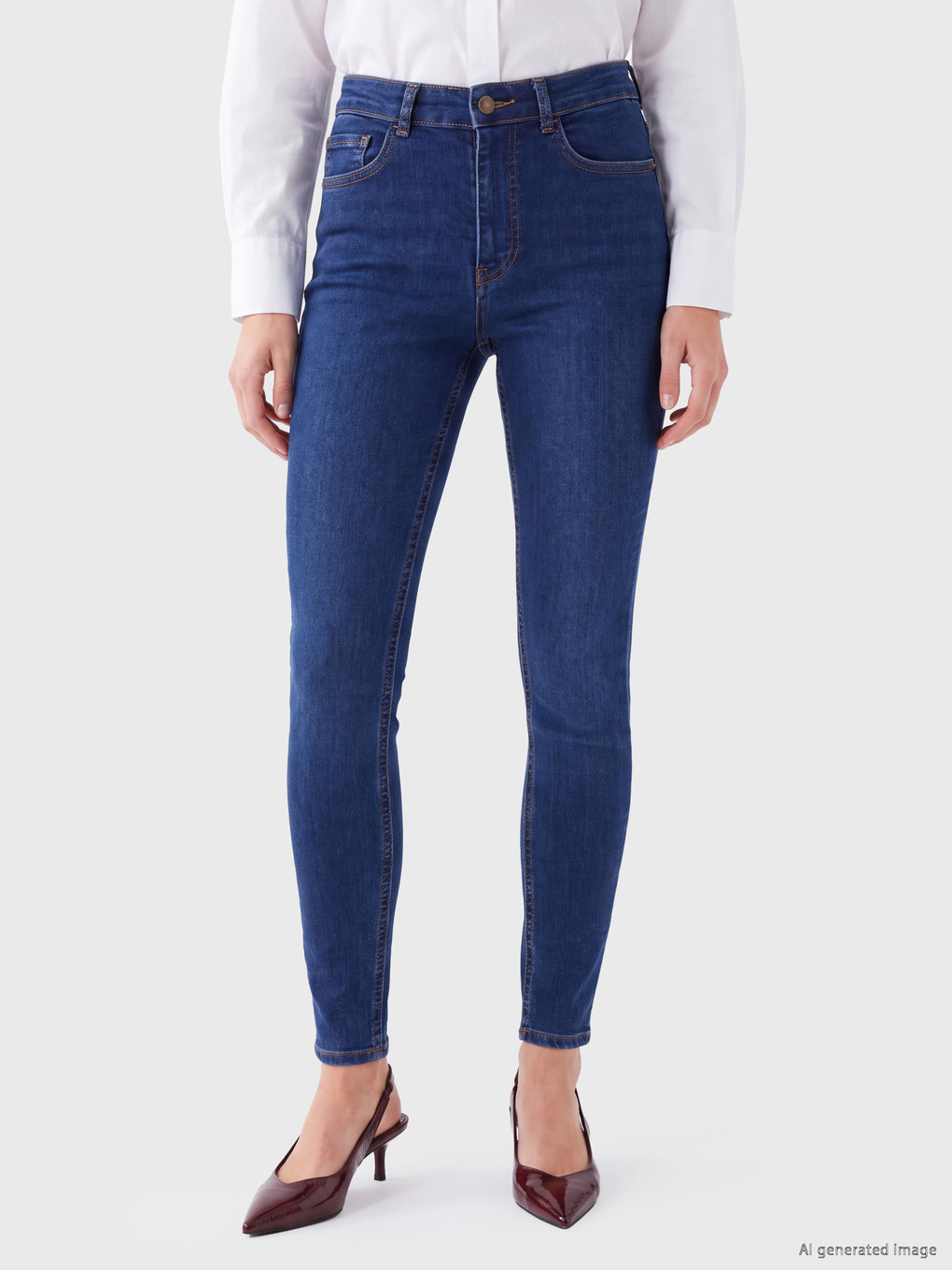 İndigo Jüpiter Süper Skinny Fit Kadın Jean Pantolon-1