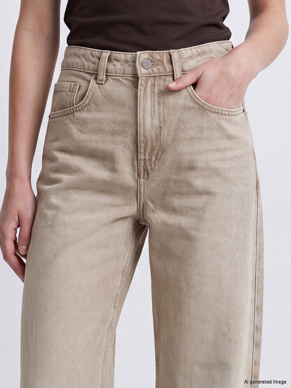 Baggy Fit Women's Jeans-2