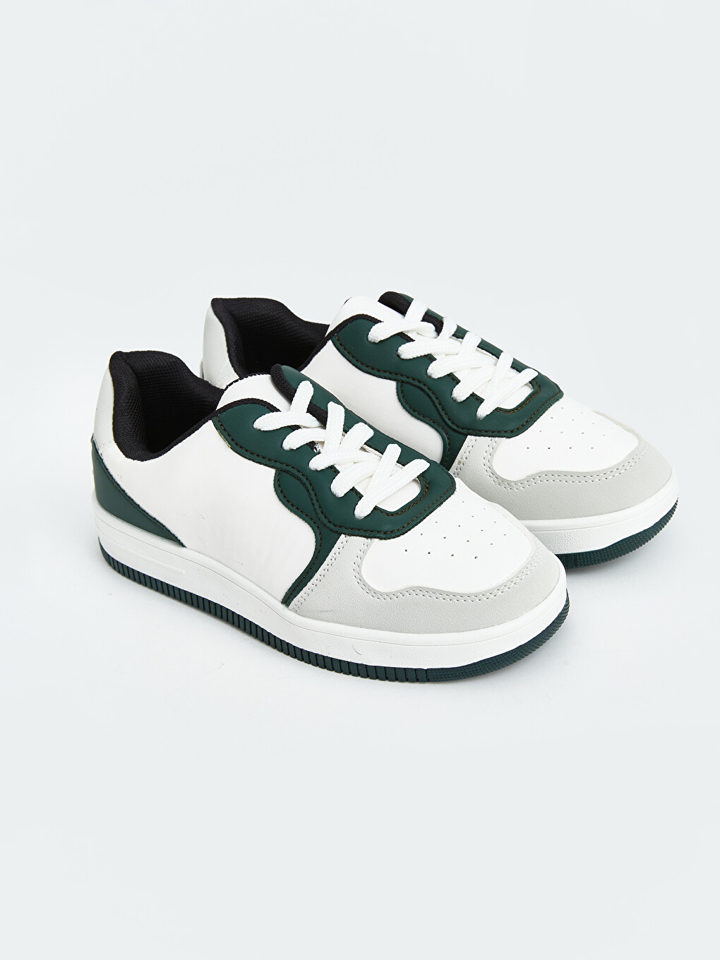 Leather Look Boys' Sneakers