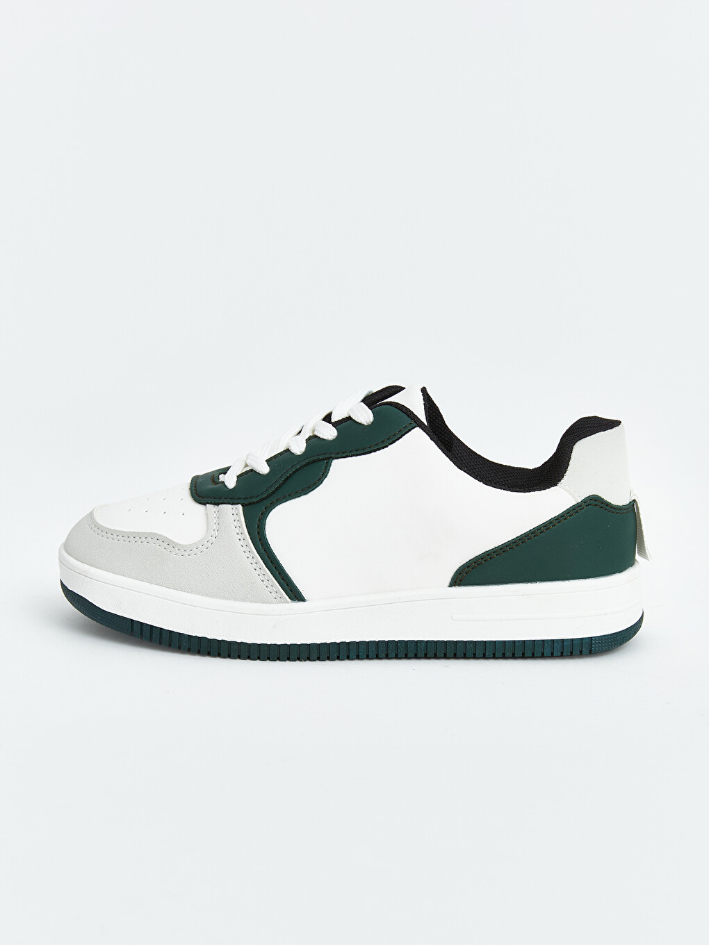 Leather Look Boys' Sneakers-1