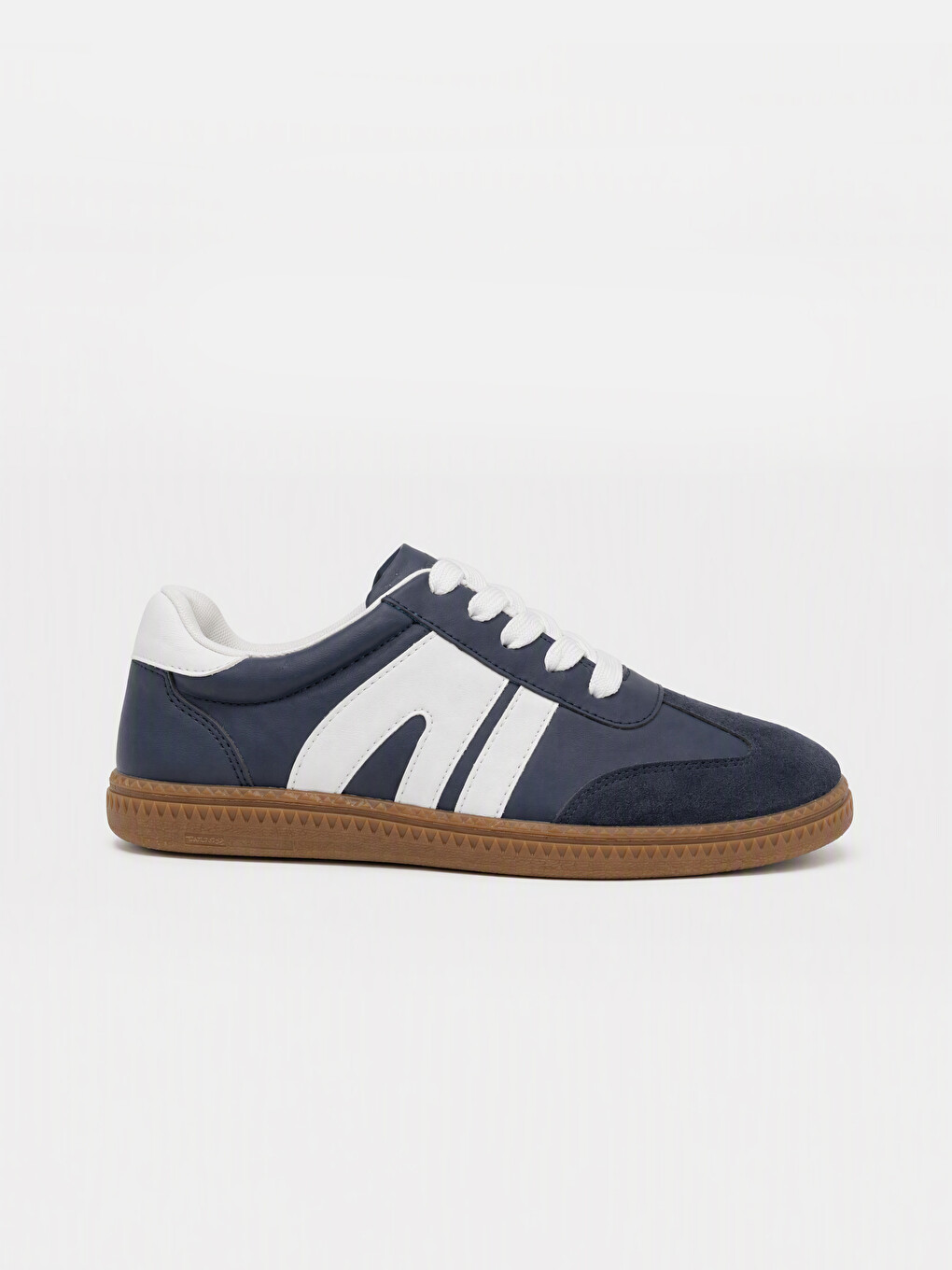 Suede Look Striped Boys' Sneaker-1