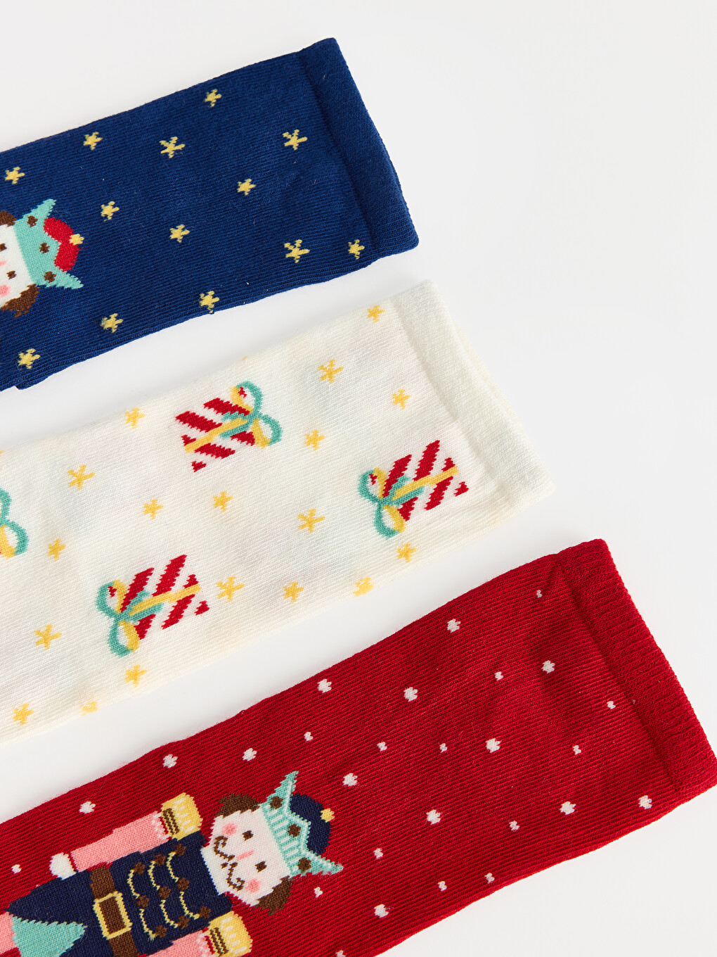 Patterned Women's Ankle Socks 3-pack-1