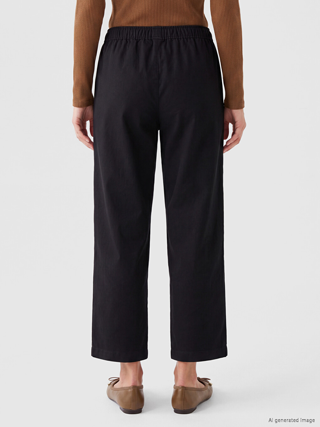 Woman Black Jeans-3