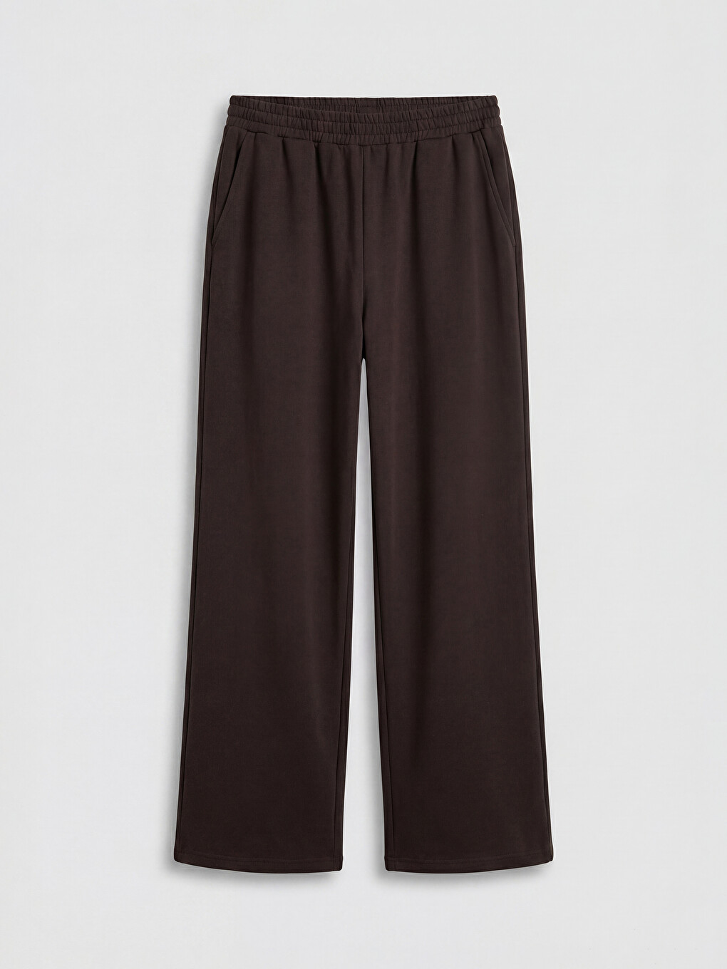 Pantalon De Survêtement Femme À Taille Élastiquée-4