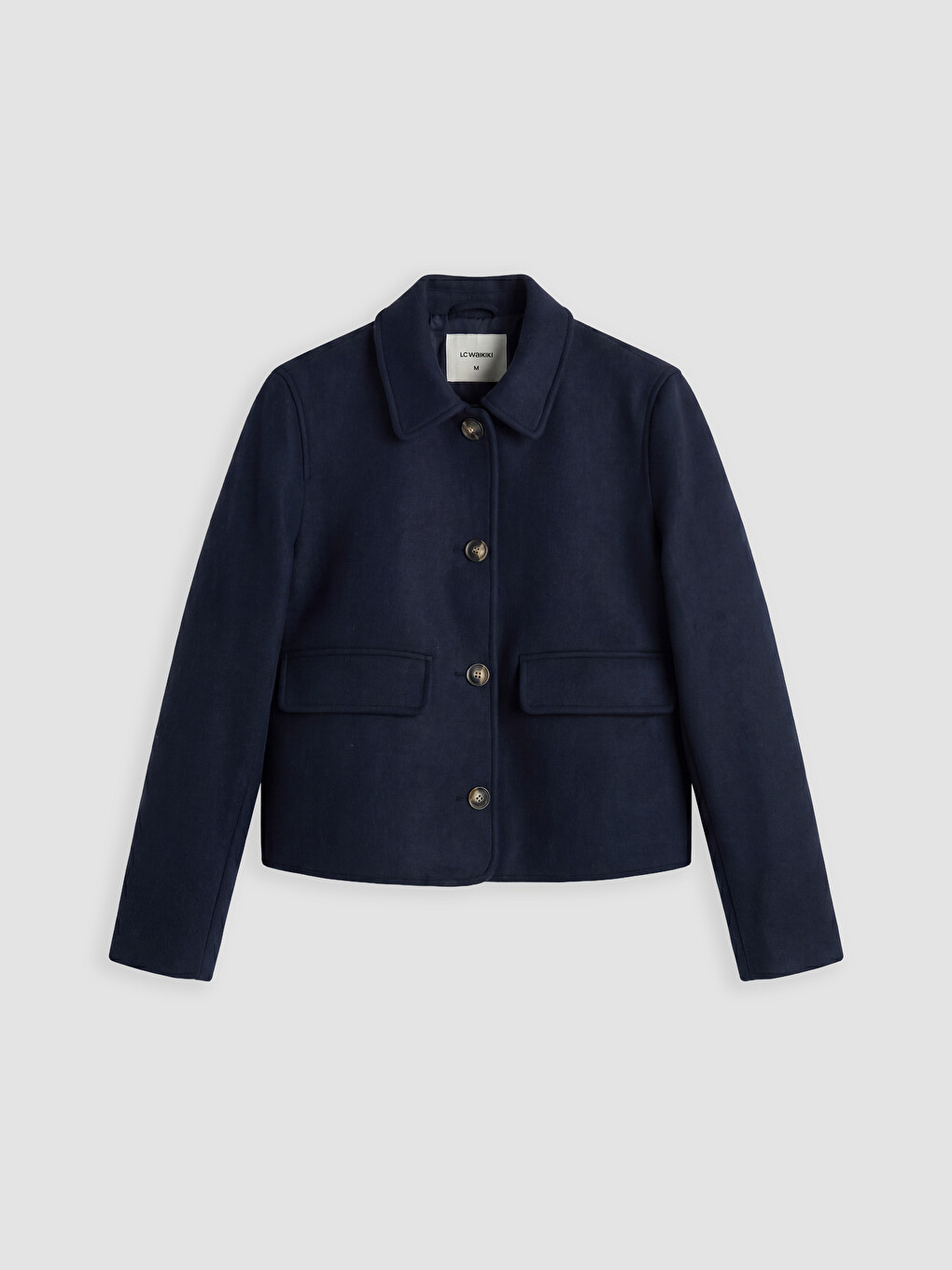 Shirt Collar Women's Cachet Coat-5
