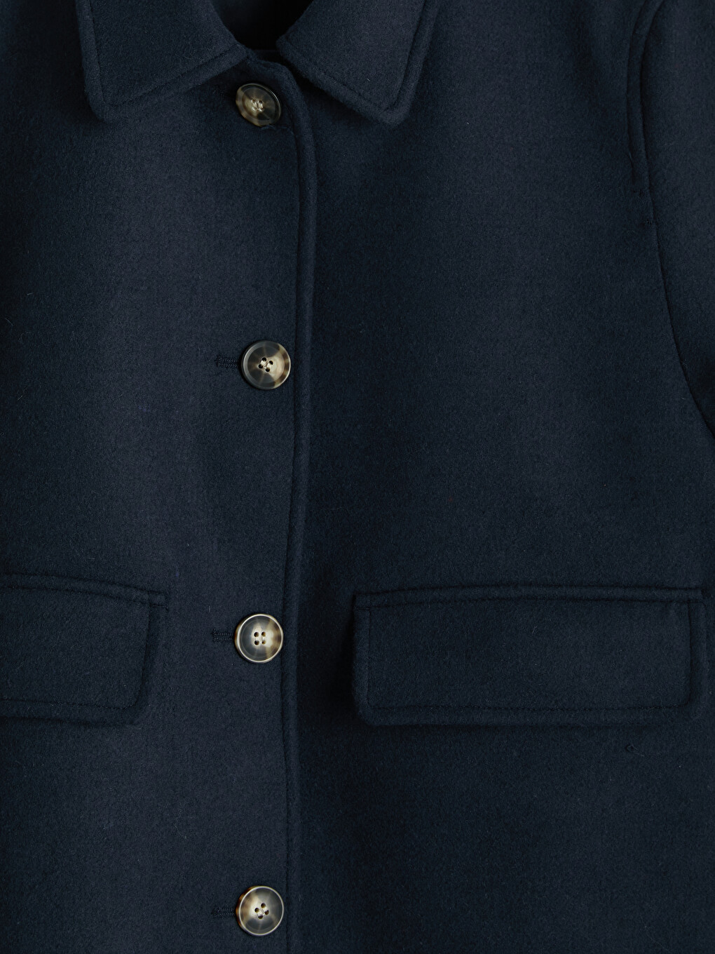 Shirt Collar Women's Cachet Coat-7