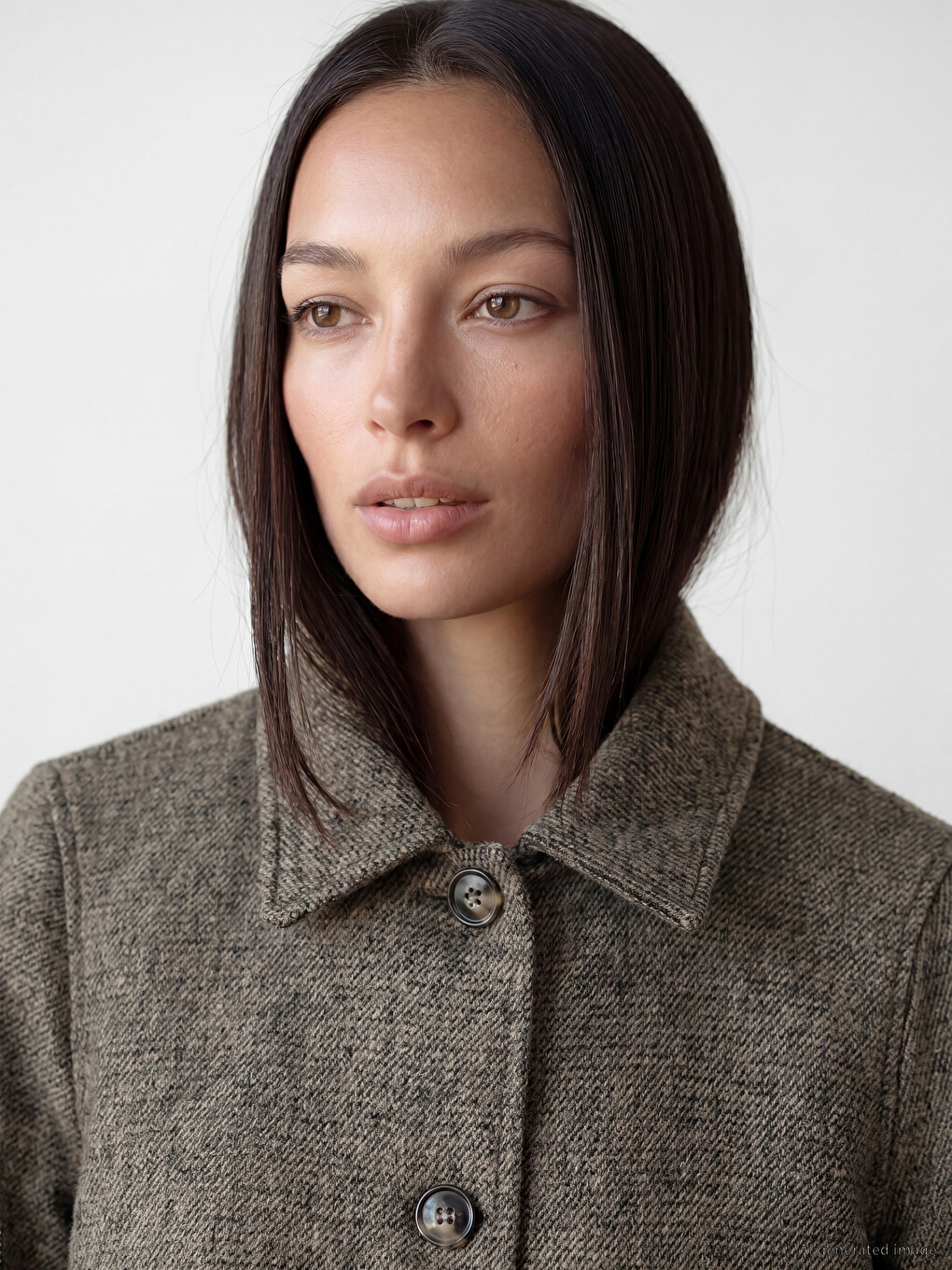 Shirt Collar Women's Cachet Coat-2