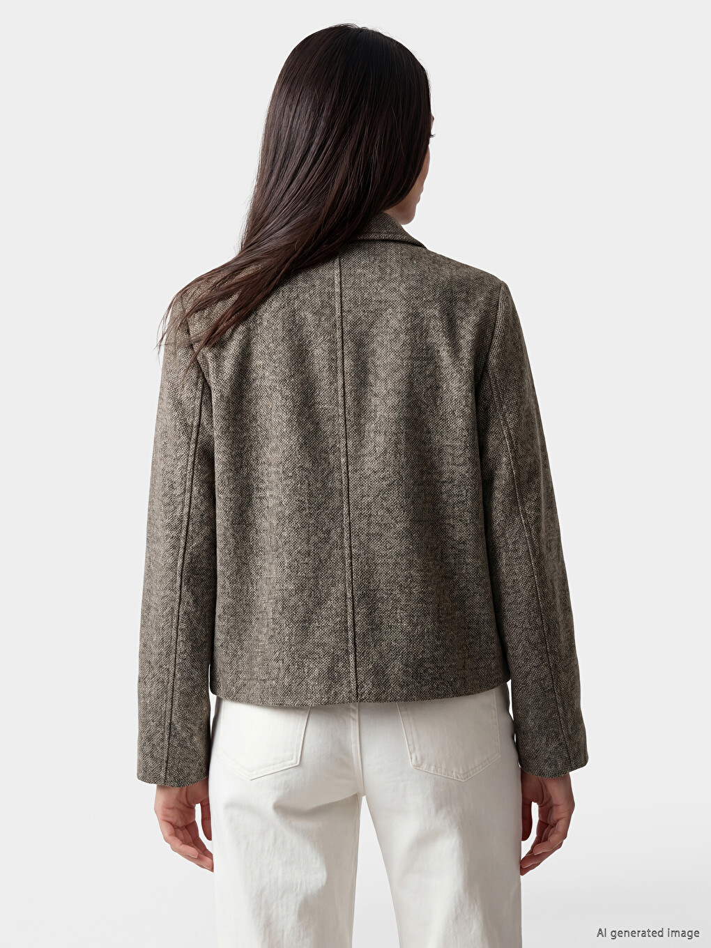 Shirt Collar Women's Cachet Coat-4