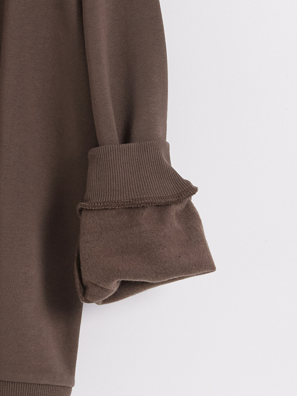 Mock Neck Boys' Thick Sweatshirt-2