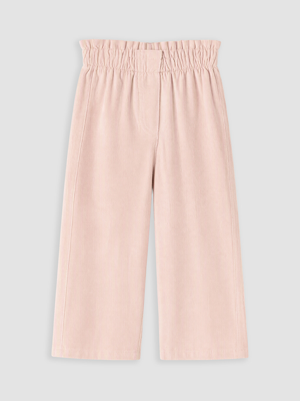 Regular Fit Baby Girls' Trousers-3