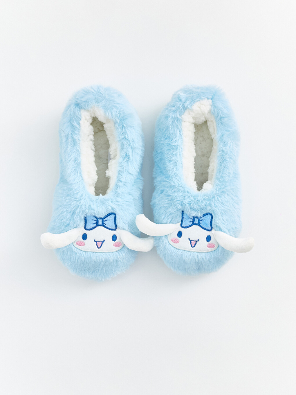 Hello Kitty Licensed Embroidered Non-slip Soled Girls' Home Sock