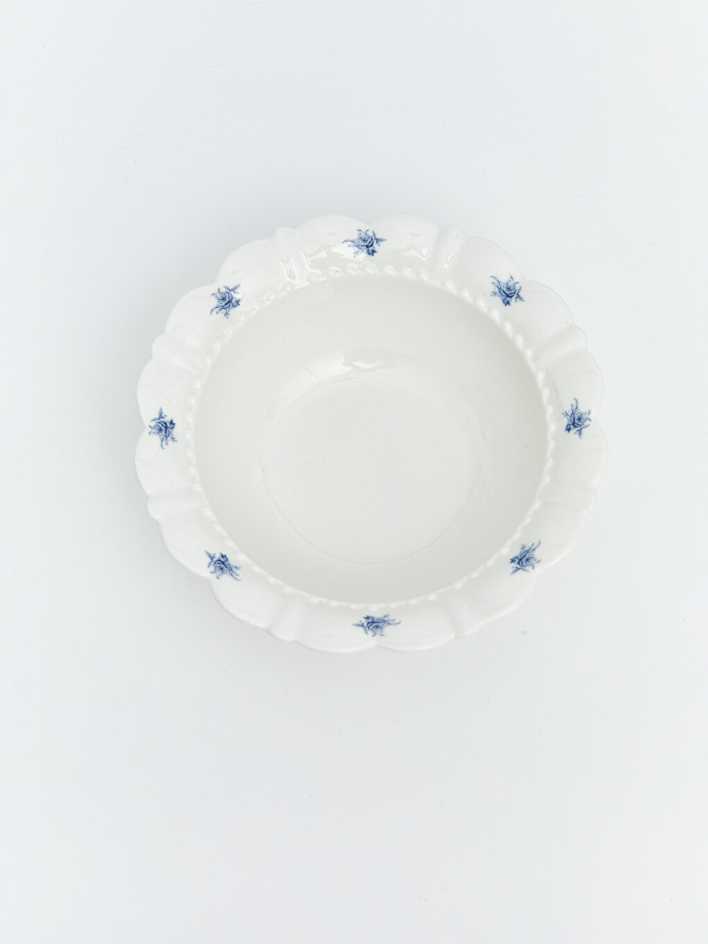 Karışık Baskılı Porselen Salata Tabağı 20 cm-1