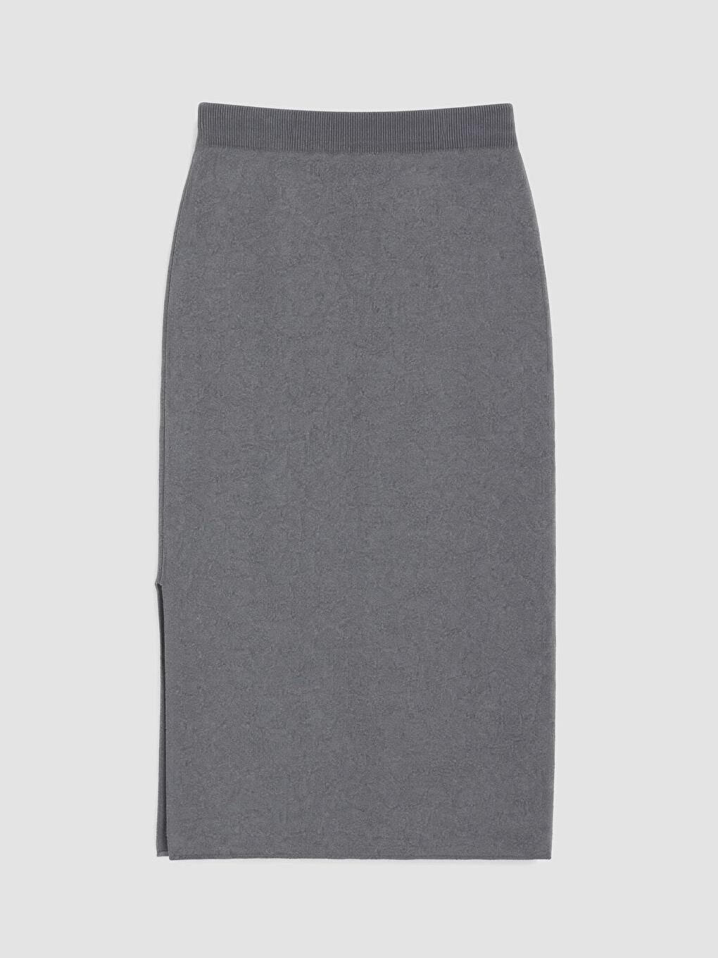 Elastic Waist Knitwear Skirt-5