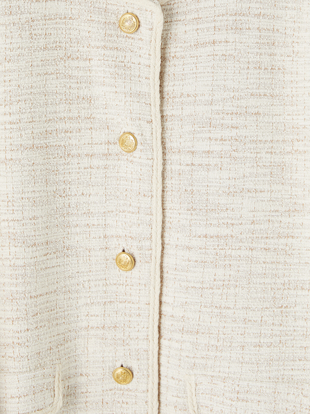 Crew Neck Patterned Women's Cardigan-6