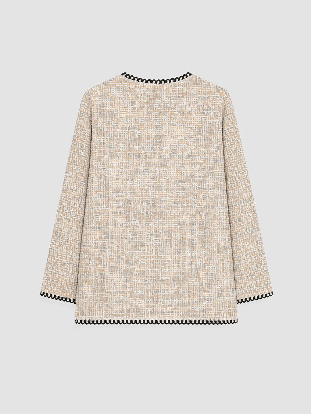 Cardigan Femei Cu Model Cu Guler Rotund-6