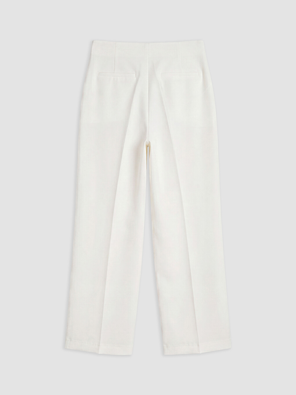 High Waisted Wide Leg Women's Trousers-5