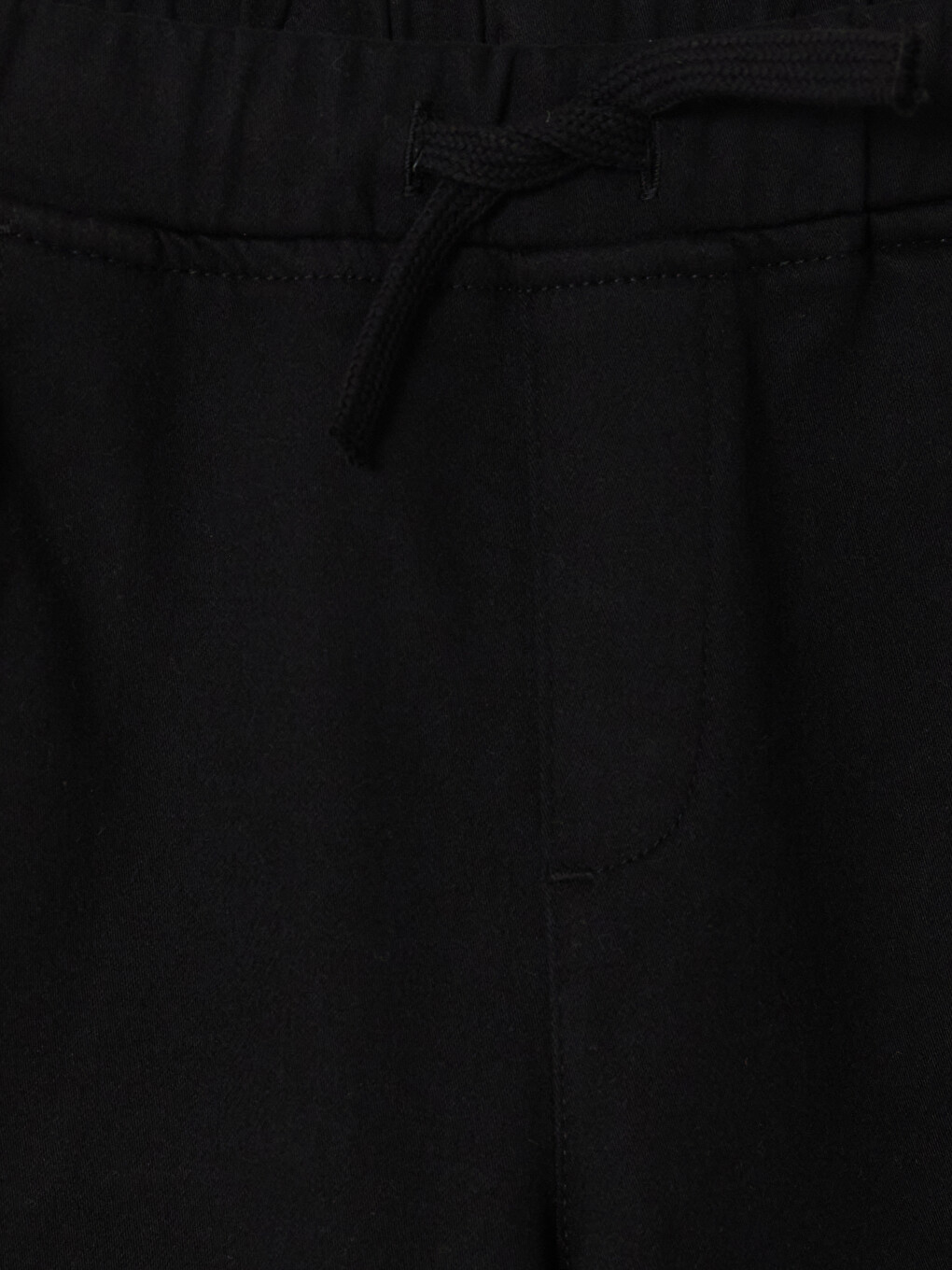 Siyah Slim Fit Erkek Çocuk Pantolon-1