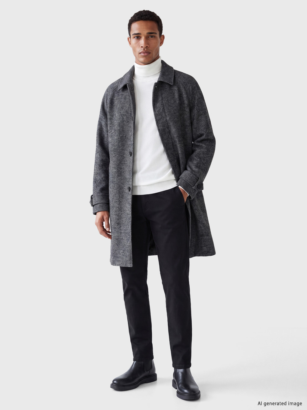 Regular Fit Men's Cachet Coat-1