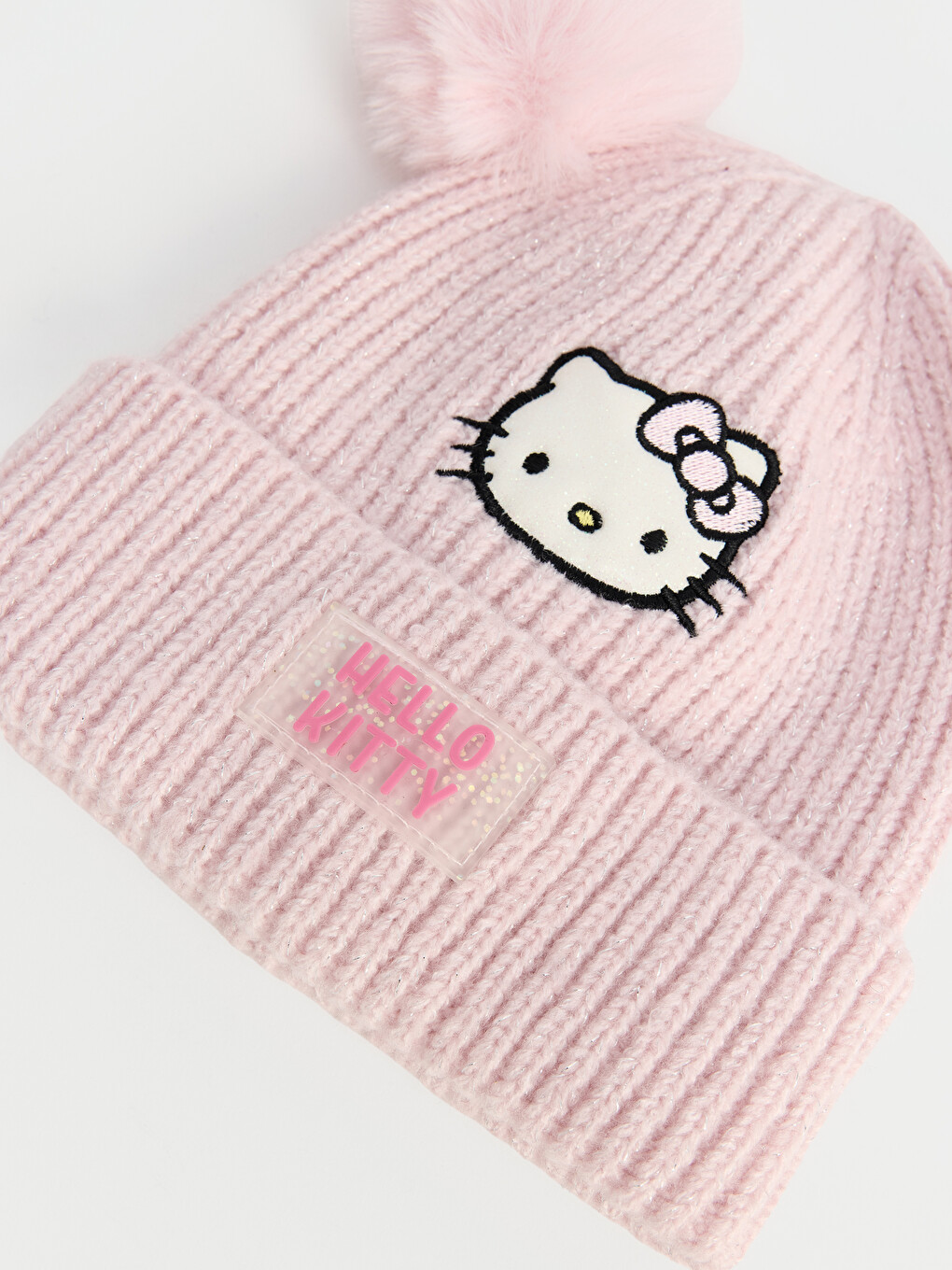 Hello Kitty Embroidered Girls' Beanie-1