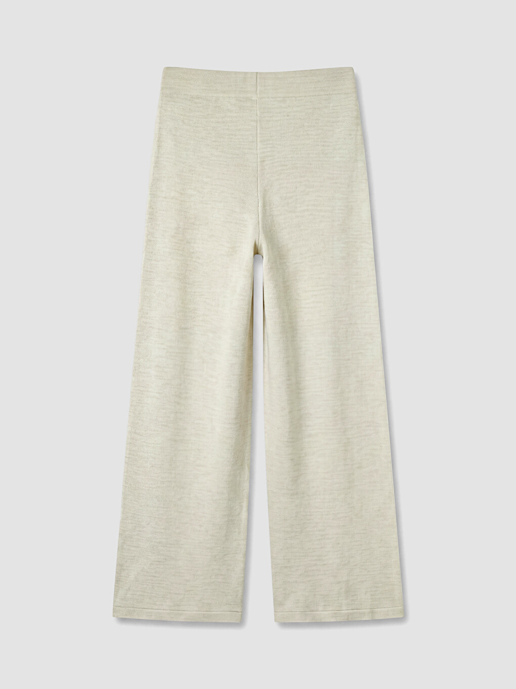 Elastic Waist Women's Knitwear Trousers-6