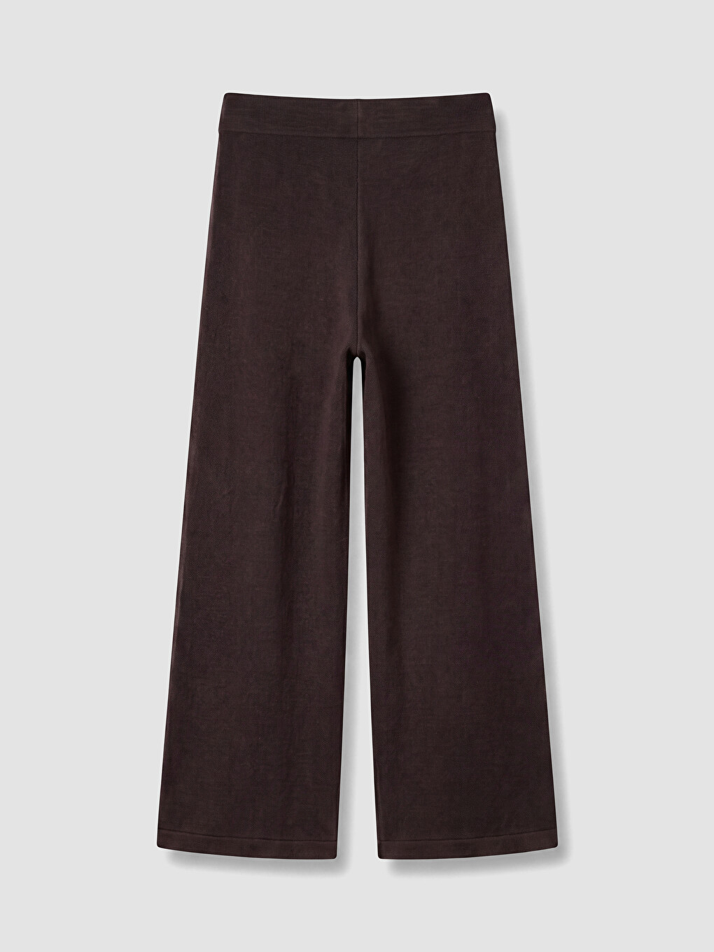 Wide Leg Women's Knitwear Trousers-6