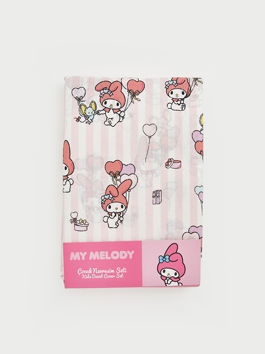 Set Mbulesash Për Jorgan Njësh Pambuku I Stampuar My Melody Për Vajza-1