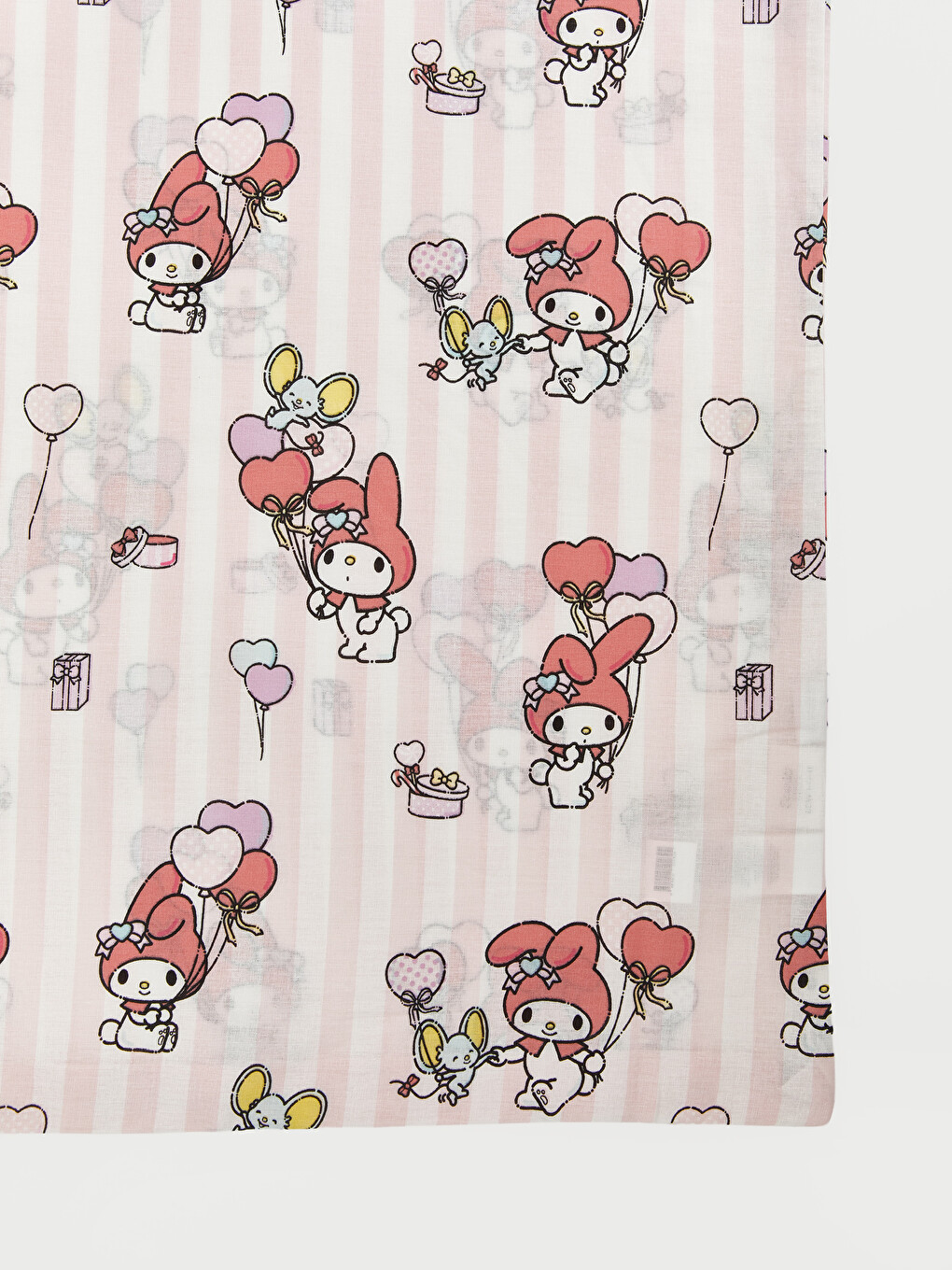 Set Mbulesash Për Jorgan Njësh Pambuku I Stampuar My Melody Për Vajza-3