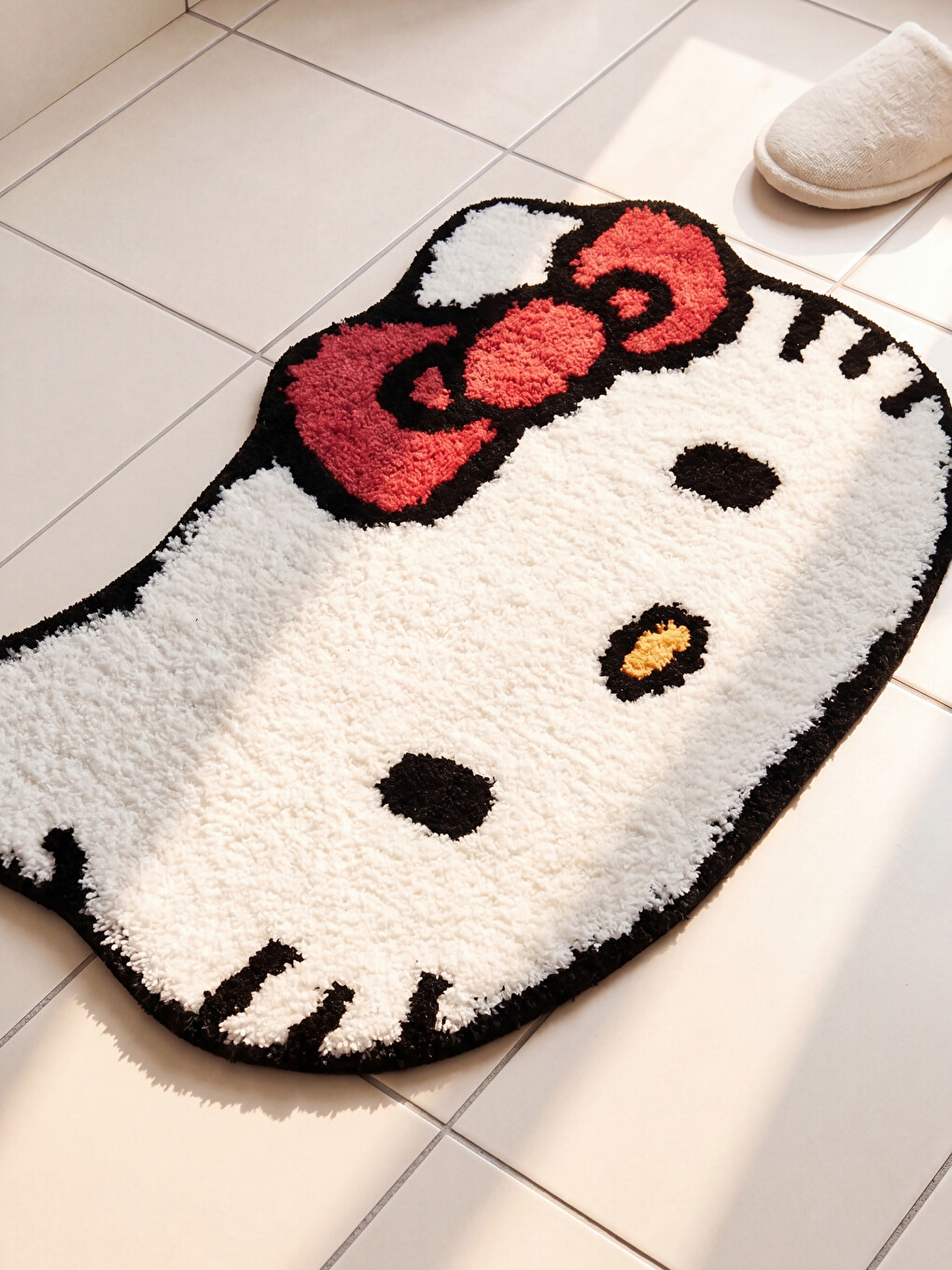 Karışık Hello Kitty Baskılı Banyo Paspası 50x80 Cm