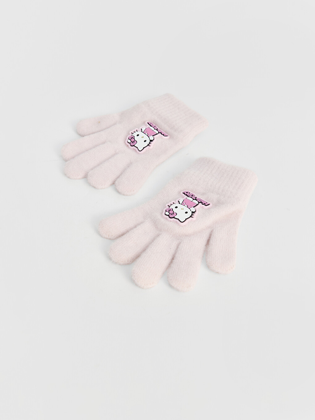 Γάντια Πλεκτά Hello Kitty Με Άδεια Για Κορίτσια