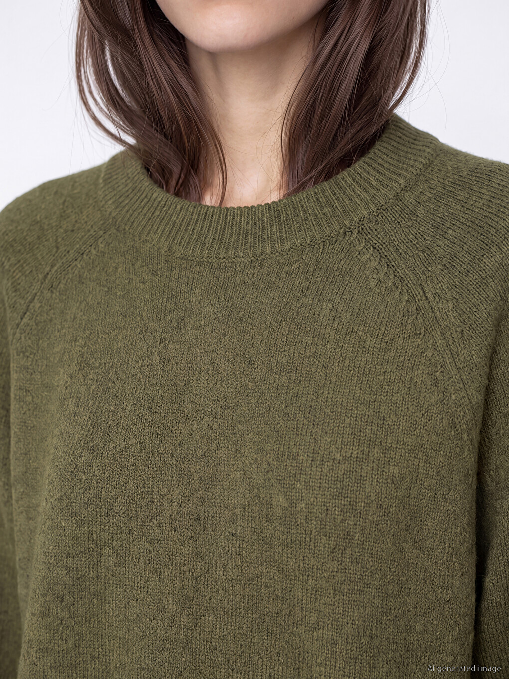 Oversize Women's Knitwear Tunic-2