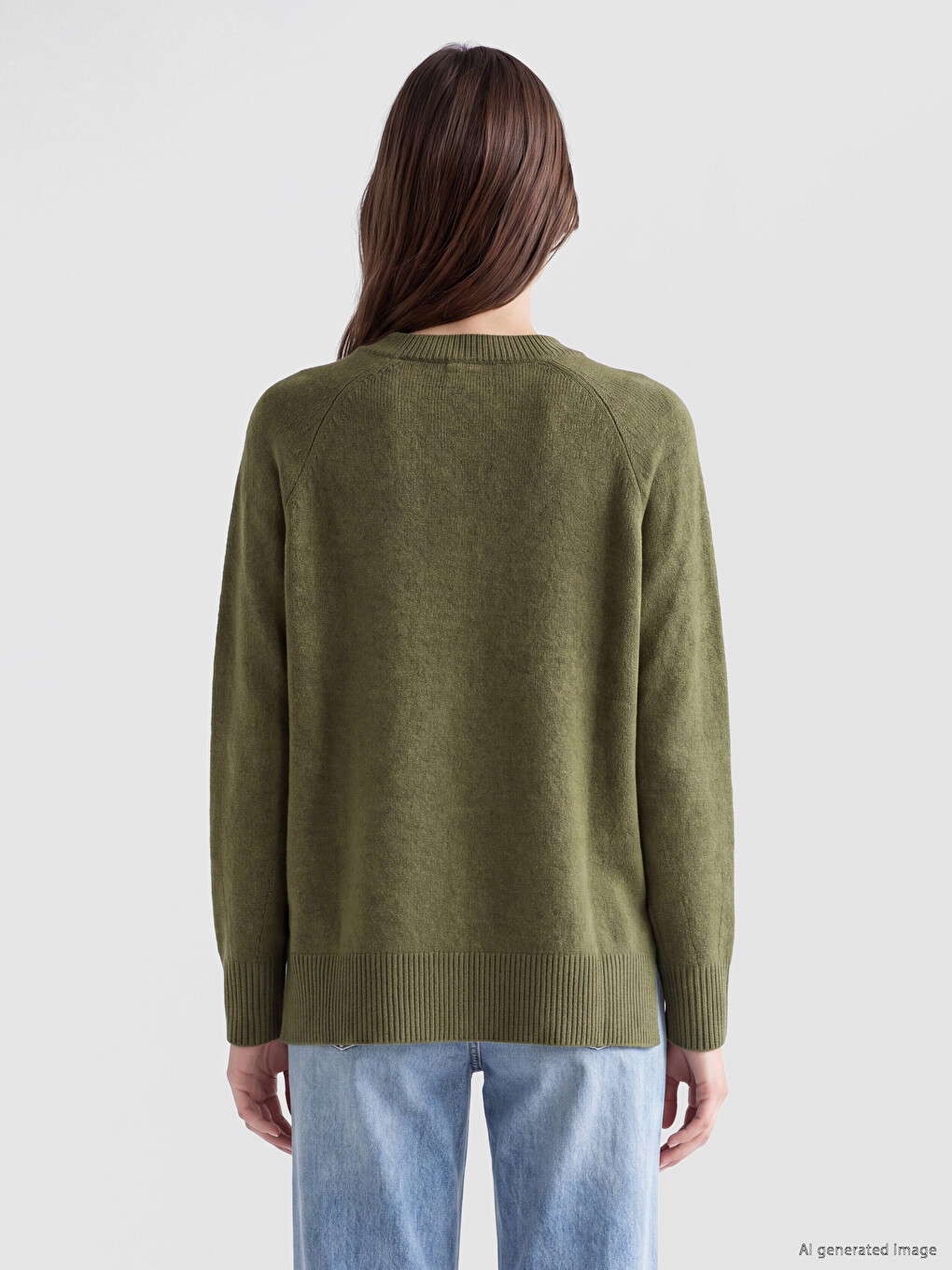 Oversize Women's Knitwear Tunic-3