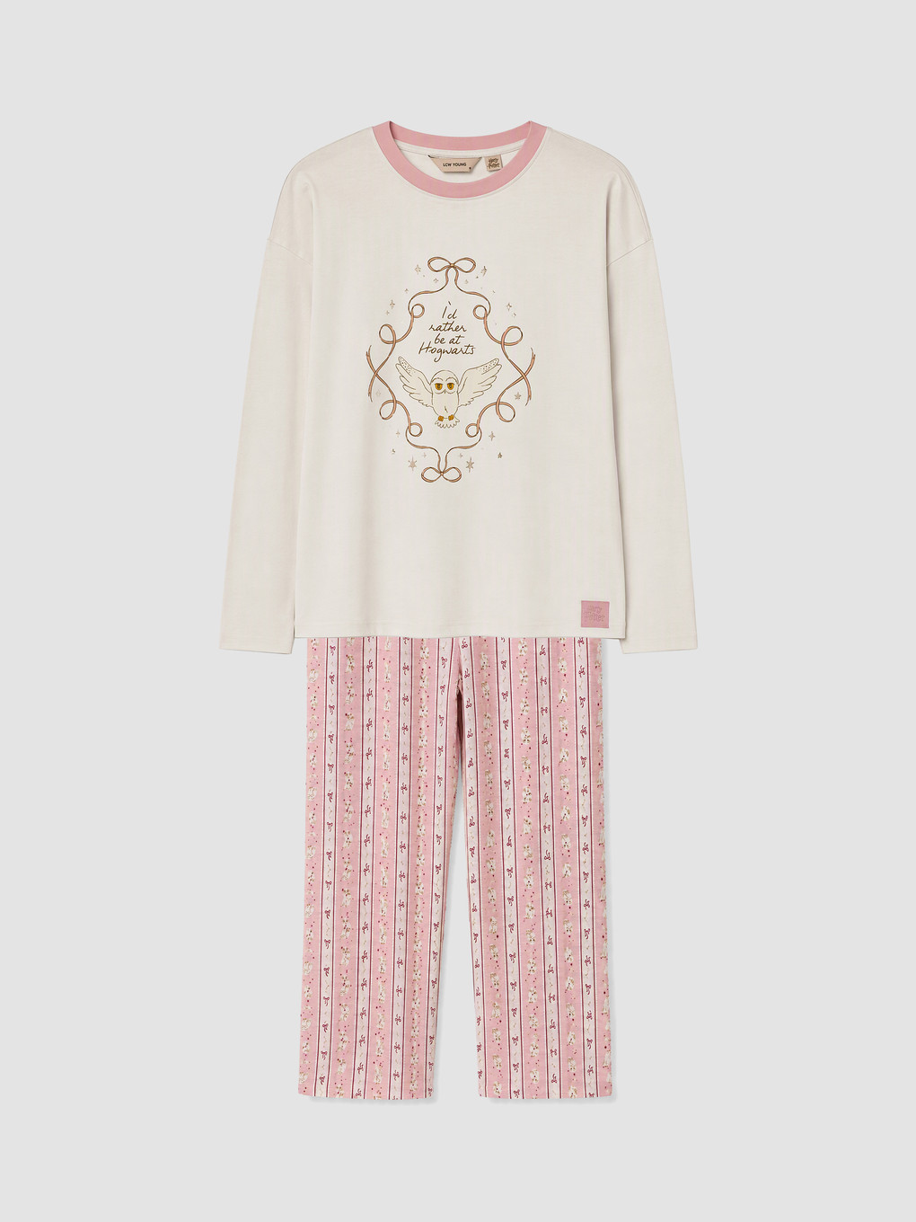 Harry Potter Baskılı Kadın Pijama Takımı