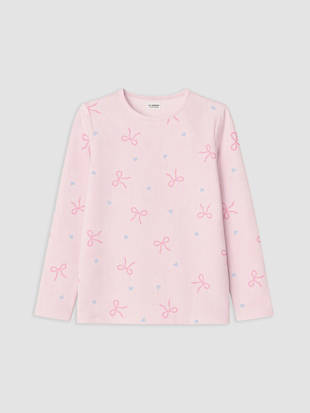 Crew Neck Girls' Pyjamas Set-1